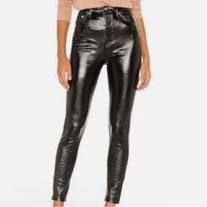 Free People Leather Pants